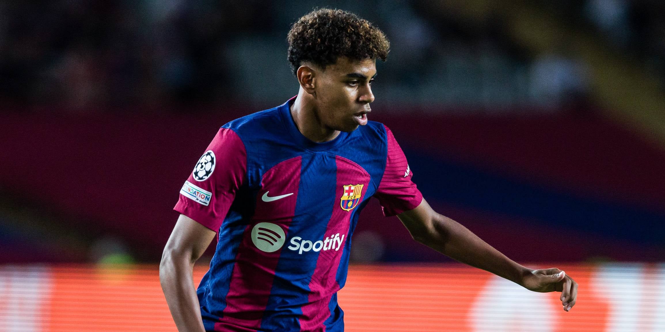 Lamine Yamal, durant un partit del Barça | Europa Press