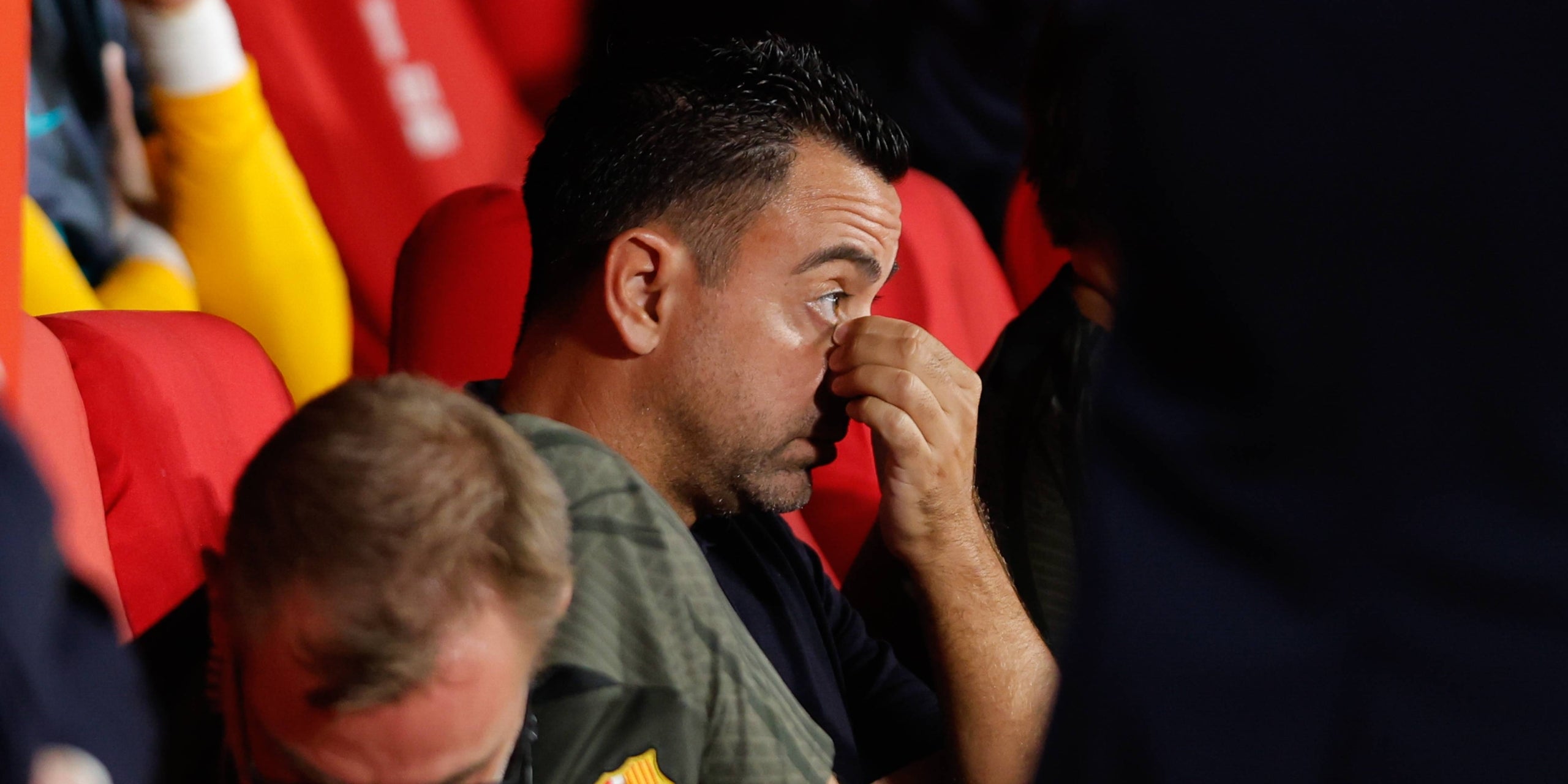 Xavi, a Granada | Europa Press