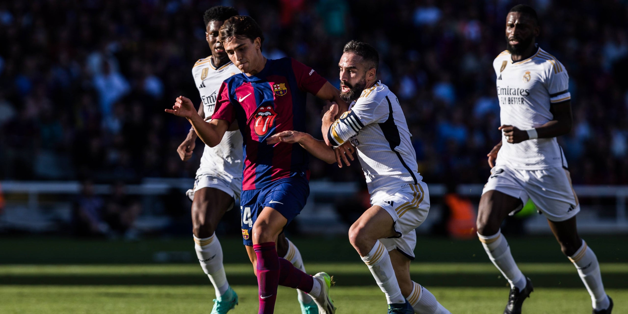 Joao Félix, durante el clásico contra el Madrid | Europa Press