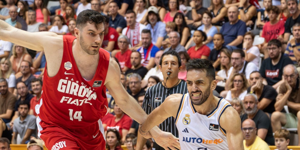 György Golomán y Facu Campazzo, en el Girona-Madrid | Real Madrid