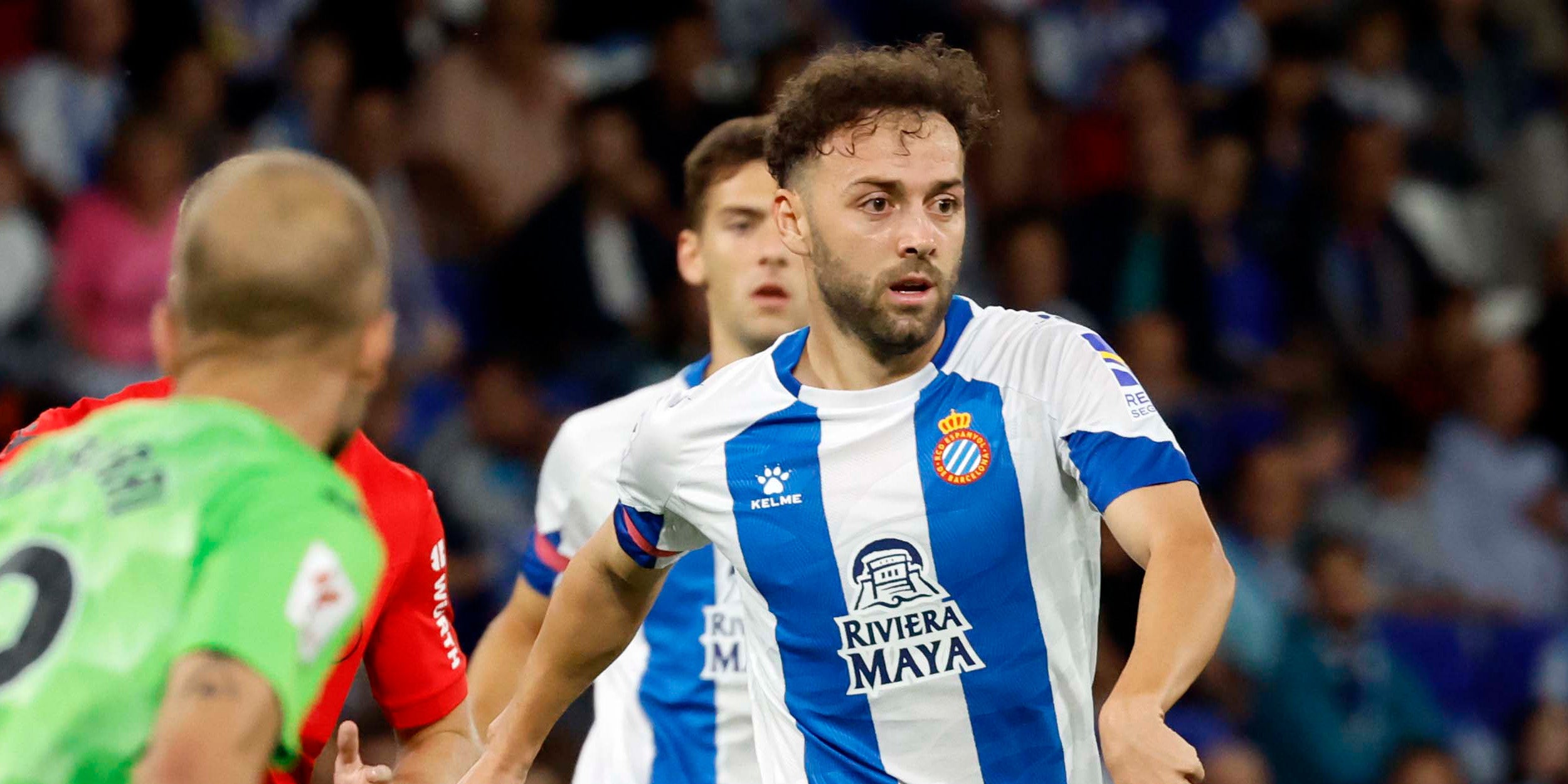 Keidi Baré, jugador de l'Espanyol, contra el Leganés | @RCDEspanyol