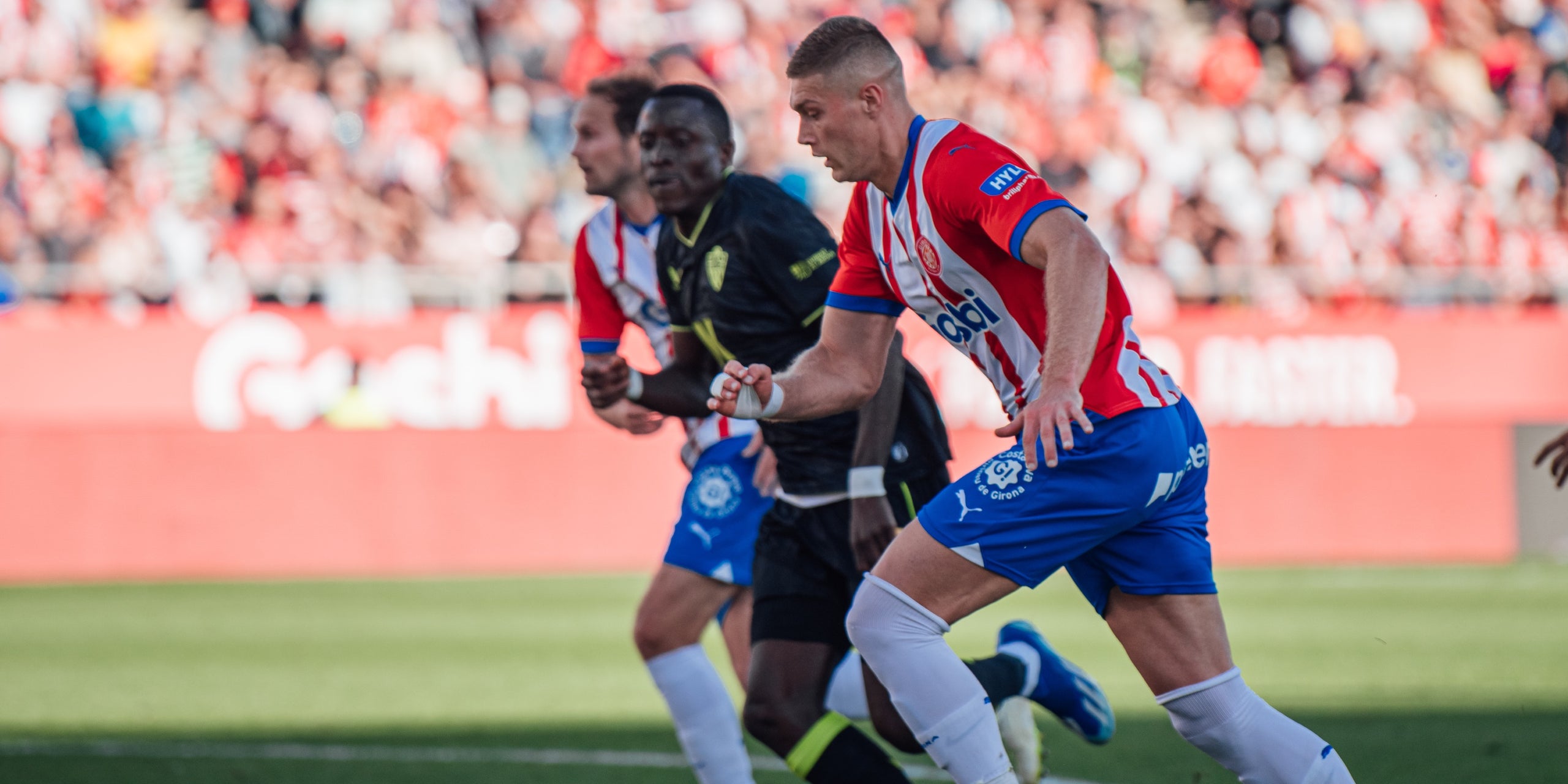 Artem Dovbyk, en el partido contra el Almería | @GironaFC