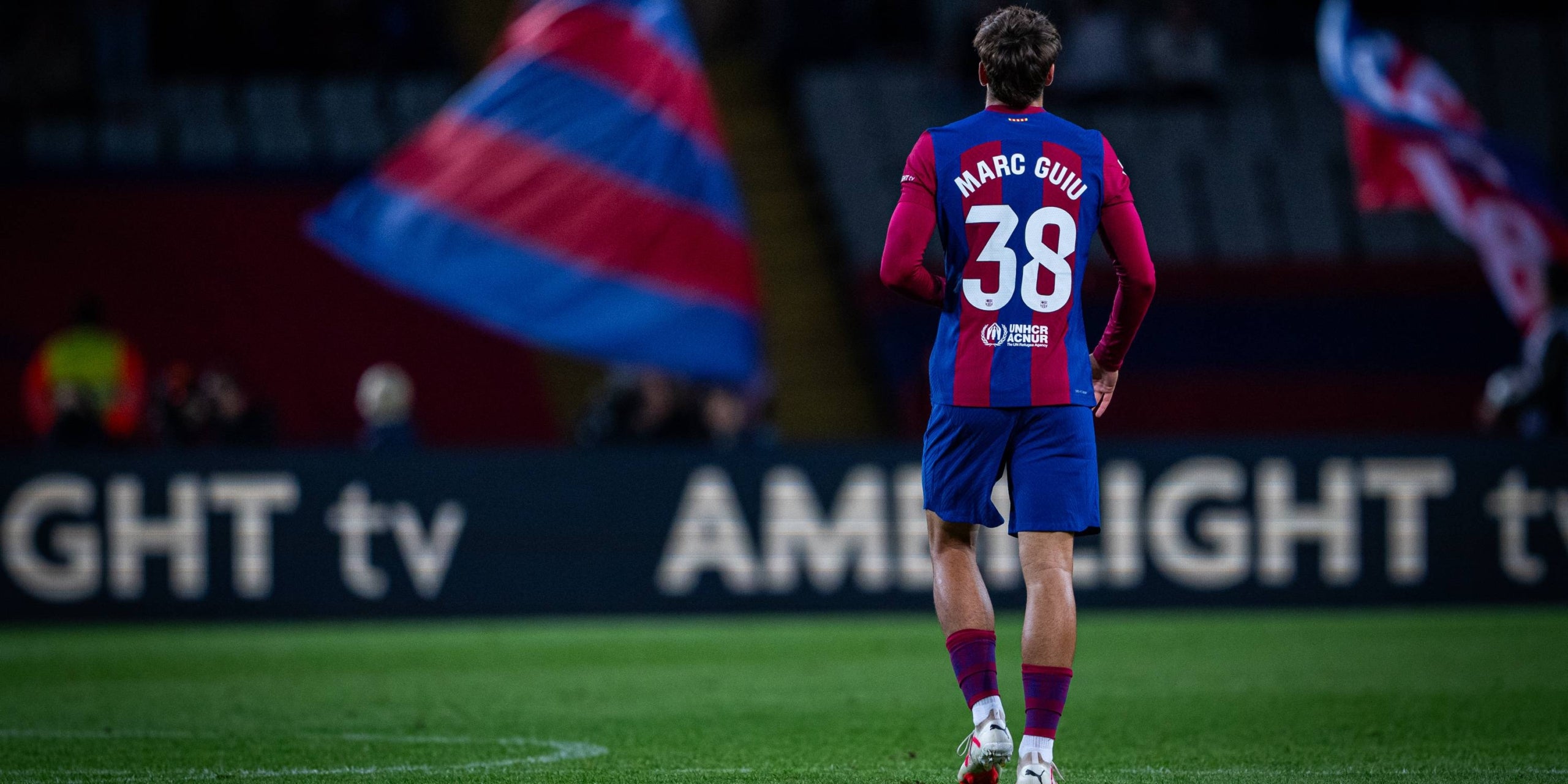 Marc Guiu, en el dia històric del seu debut amb el Barça | FC Barcelona