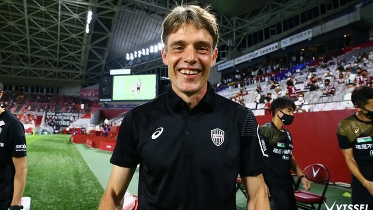 Marc Vivés, durante su etapa en el Vissel Kobe | Vissel Kobe