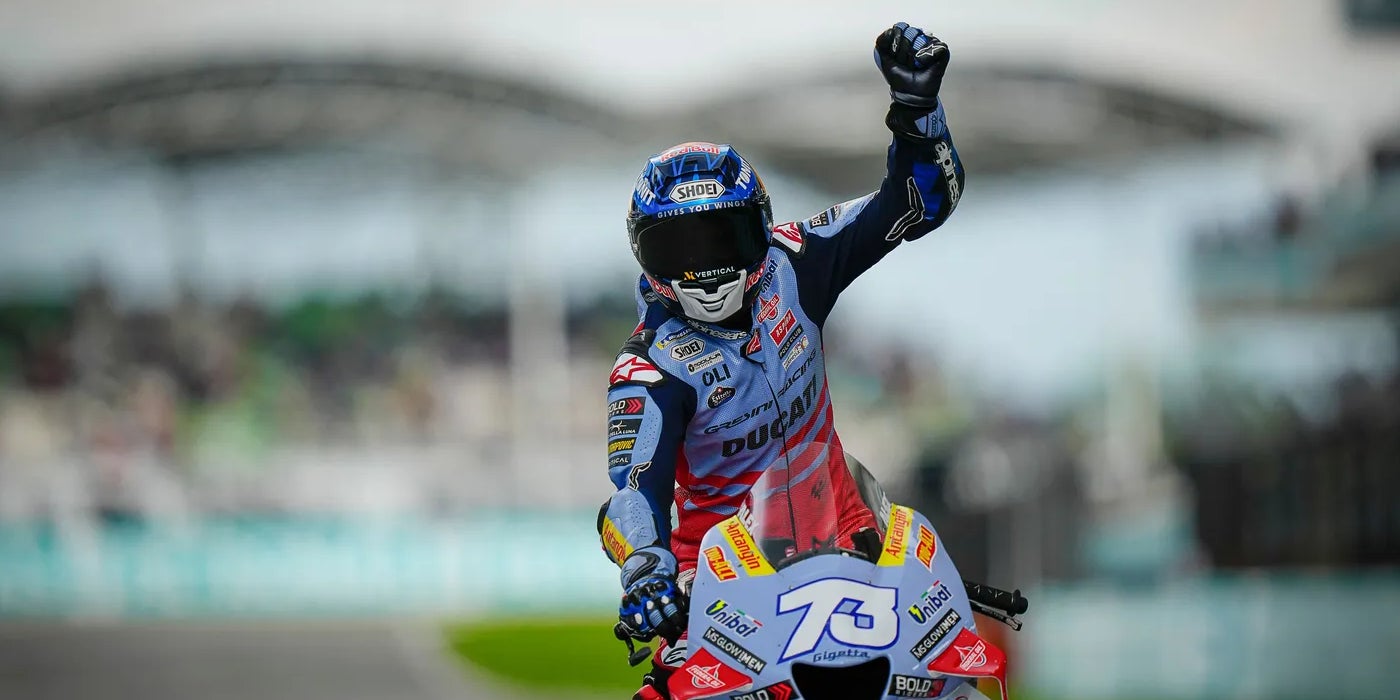 Àlex Márquez, celebrando la victoria en la sprint de Malasia | MotoGP