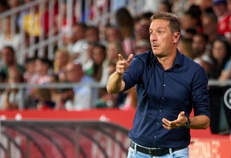 Luis Miguel Ramis, durante un partido del Tenerife | Europa Press