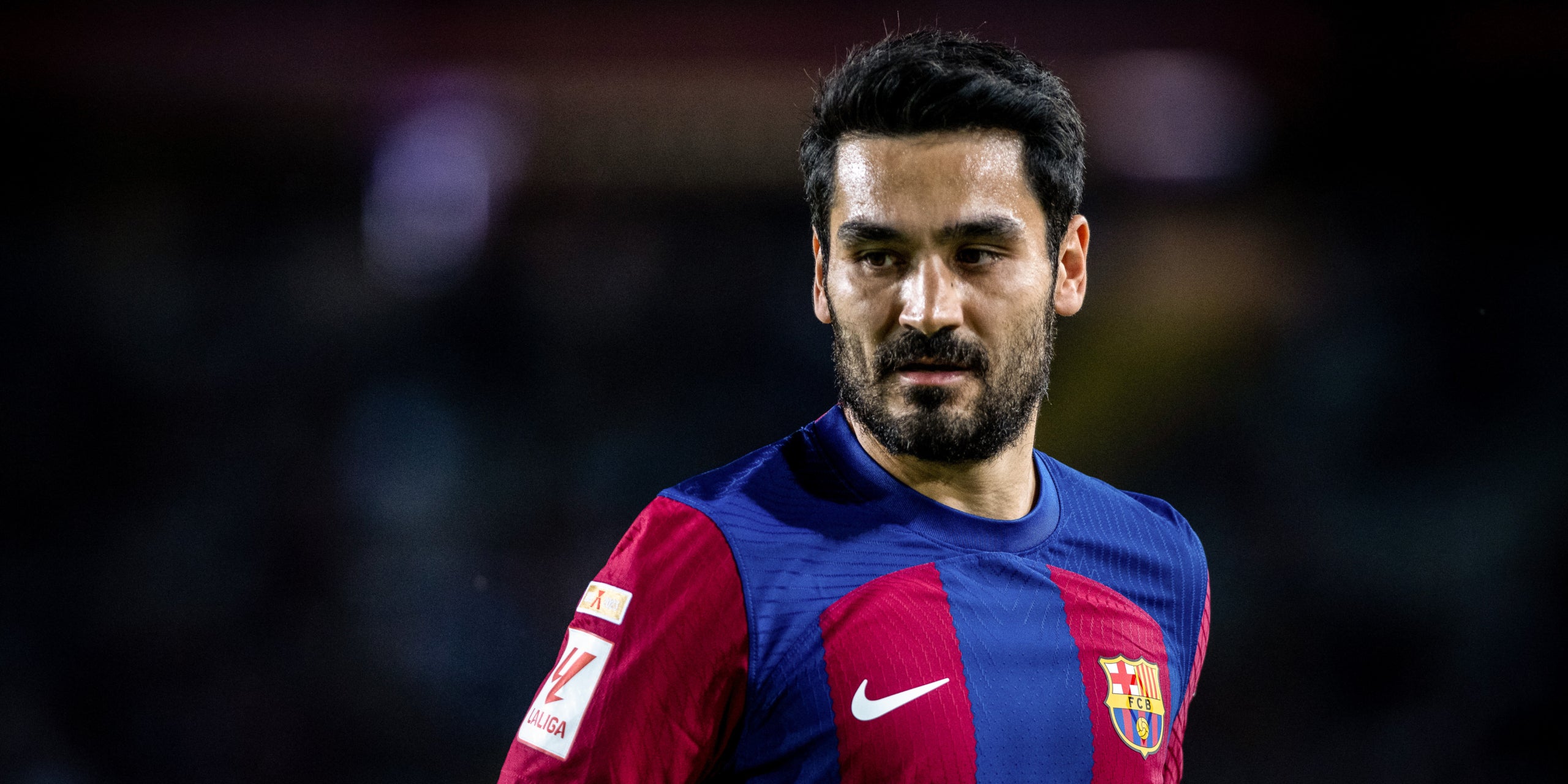 Ilkay Gündogan, durant un partit amb el Barça | Europa Press