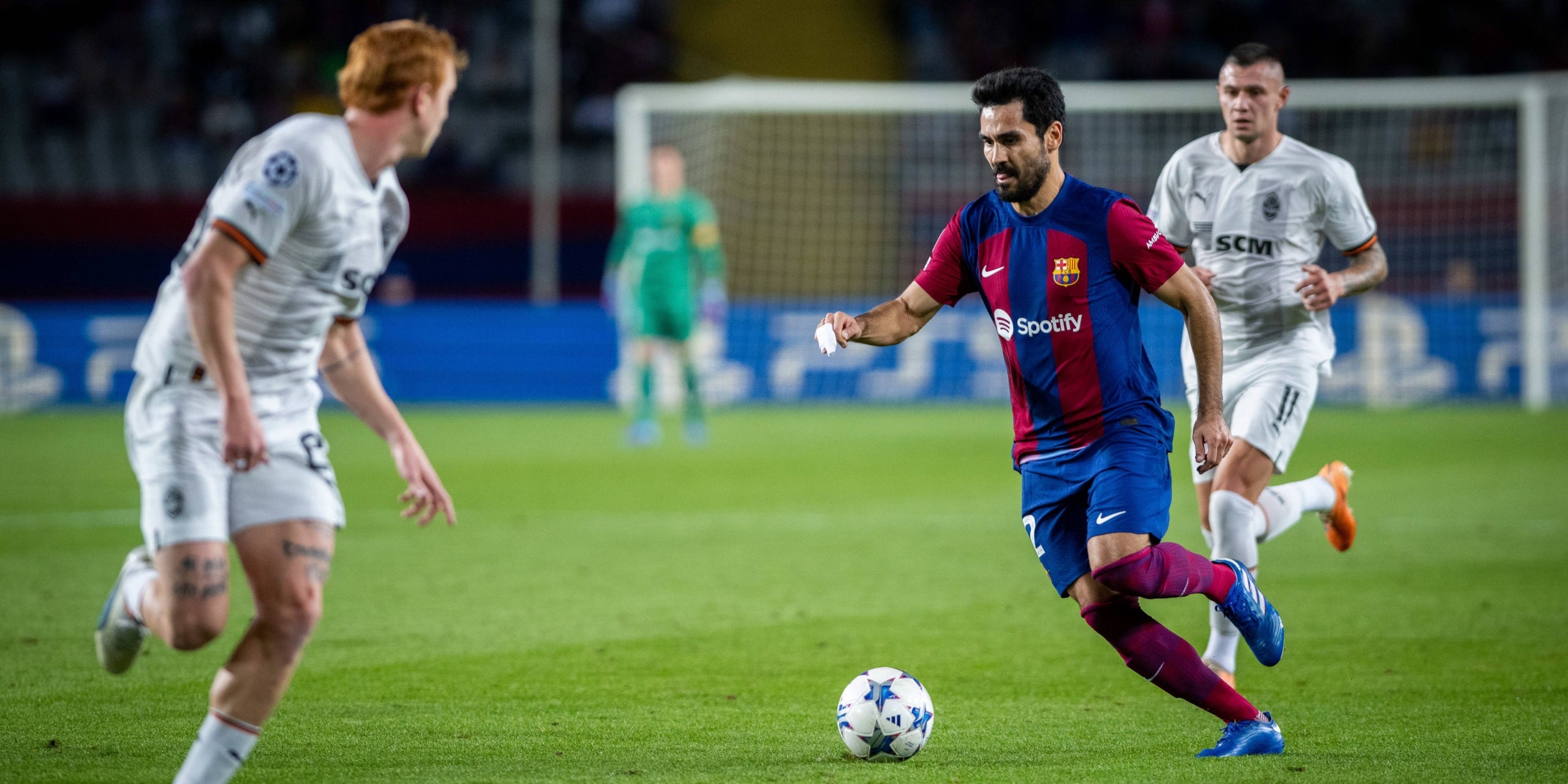 Ilkay Gündogan, durante el partido contra el Shakhtar | Europa Press