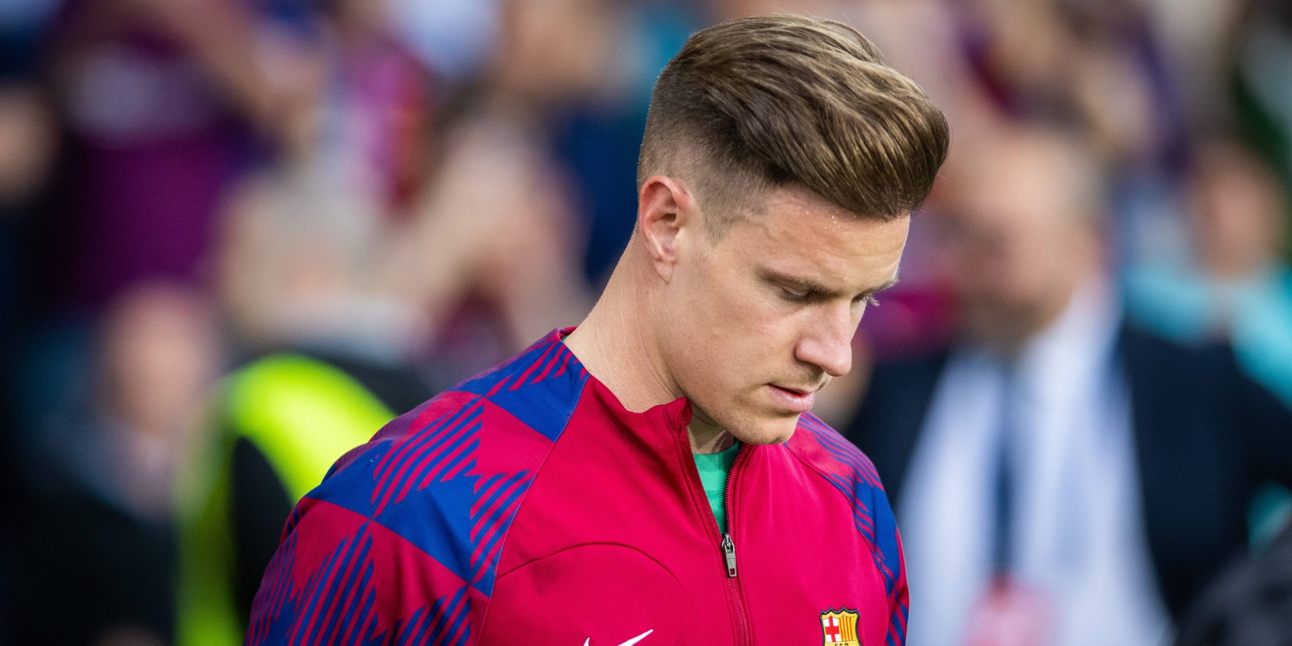 Ter Stegen, antes de un partido del Barça | Europa Press