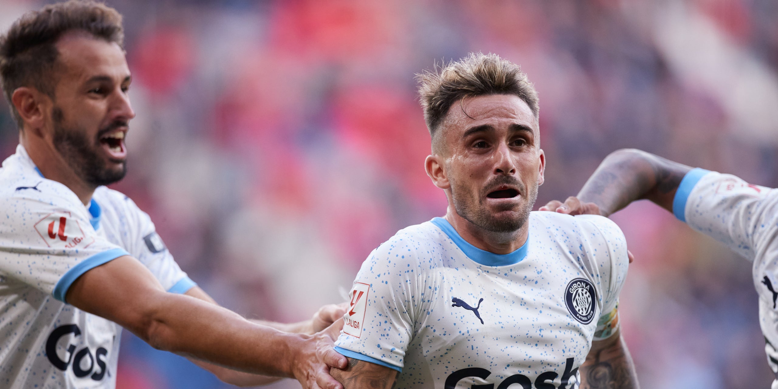 Aleix García, celebrando su gol contra el Osasuna | Europa Press
