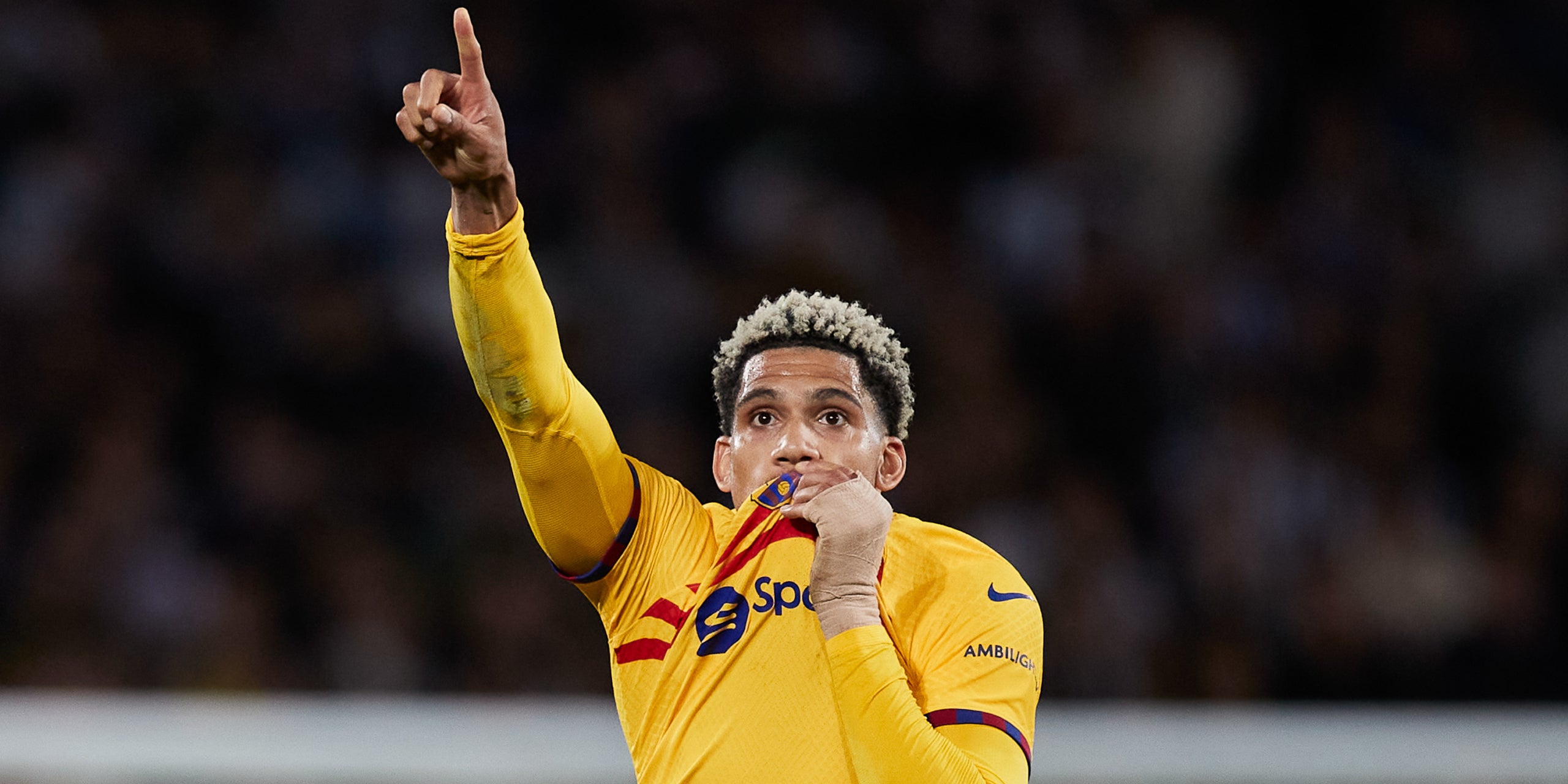 Ronald Araujo, celebrant el gol de la victòria contra la Reial Societat | Europa Press