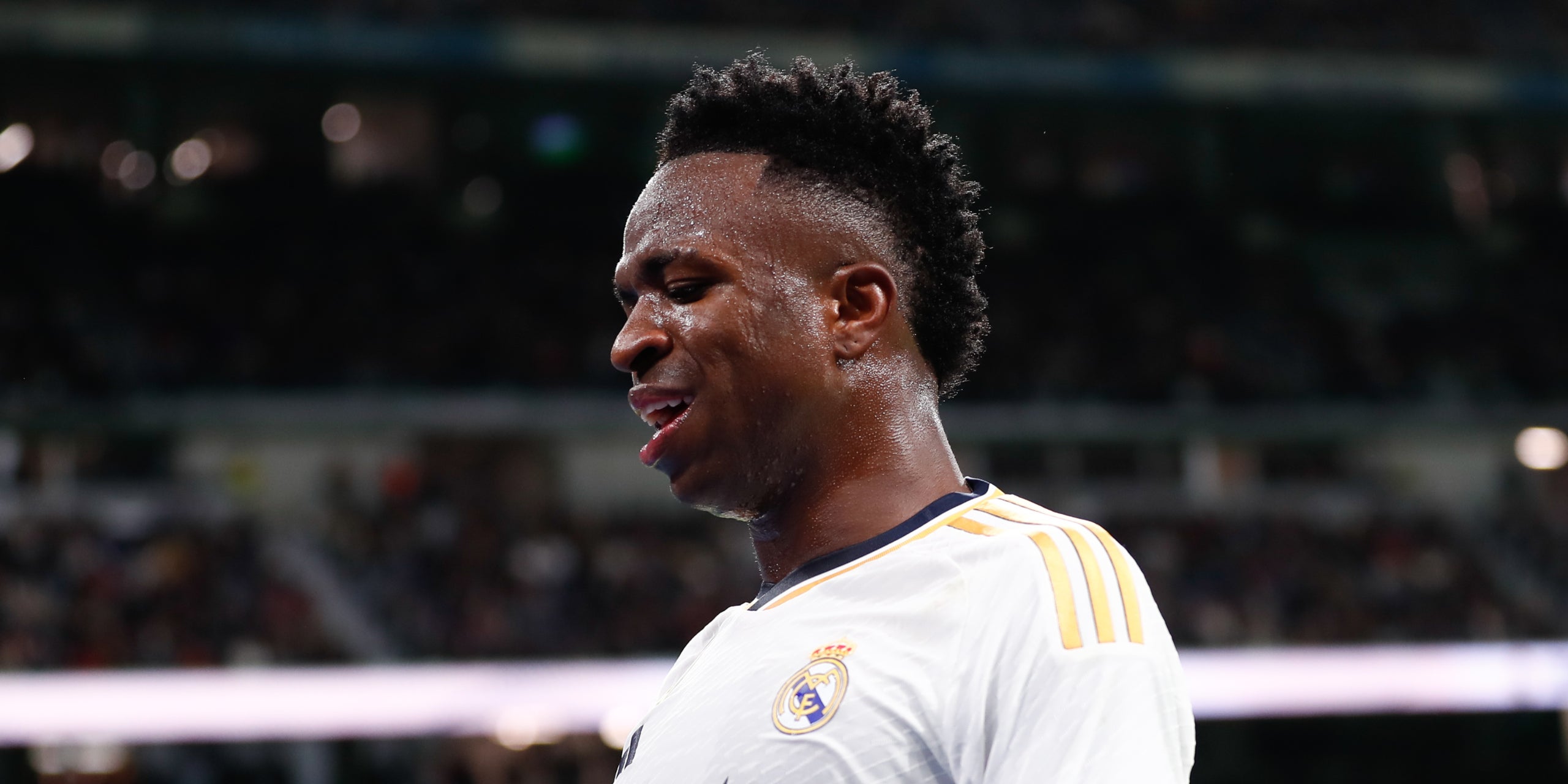 Vinicius, durante el partido contra el Rayo | Europa Press