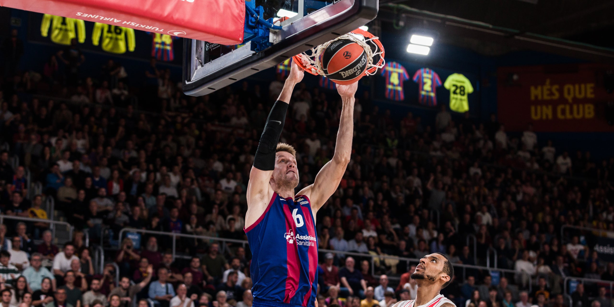 Jan Vesely, durante el partido contra la Estrella Roja | Europa Press