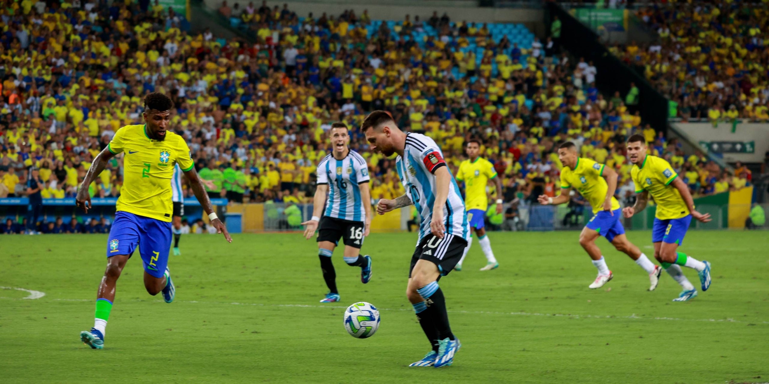 Messi, durante el Brasil-Argentina en Maracaná | Europa Press