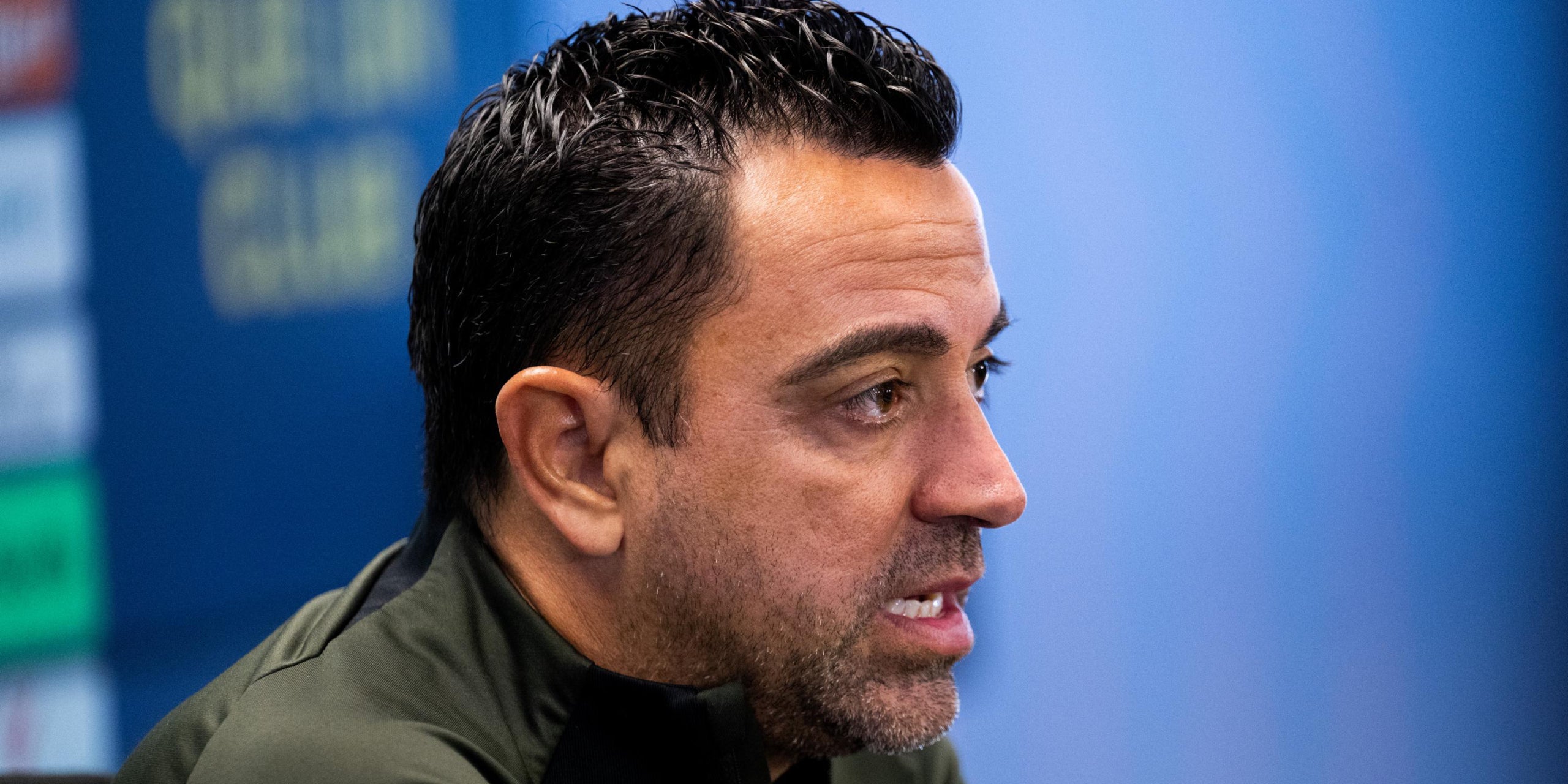 Xavi Hernández, durante una rueda de prensa | @FCBarcelona