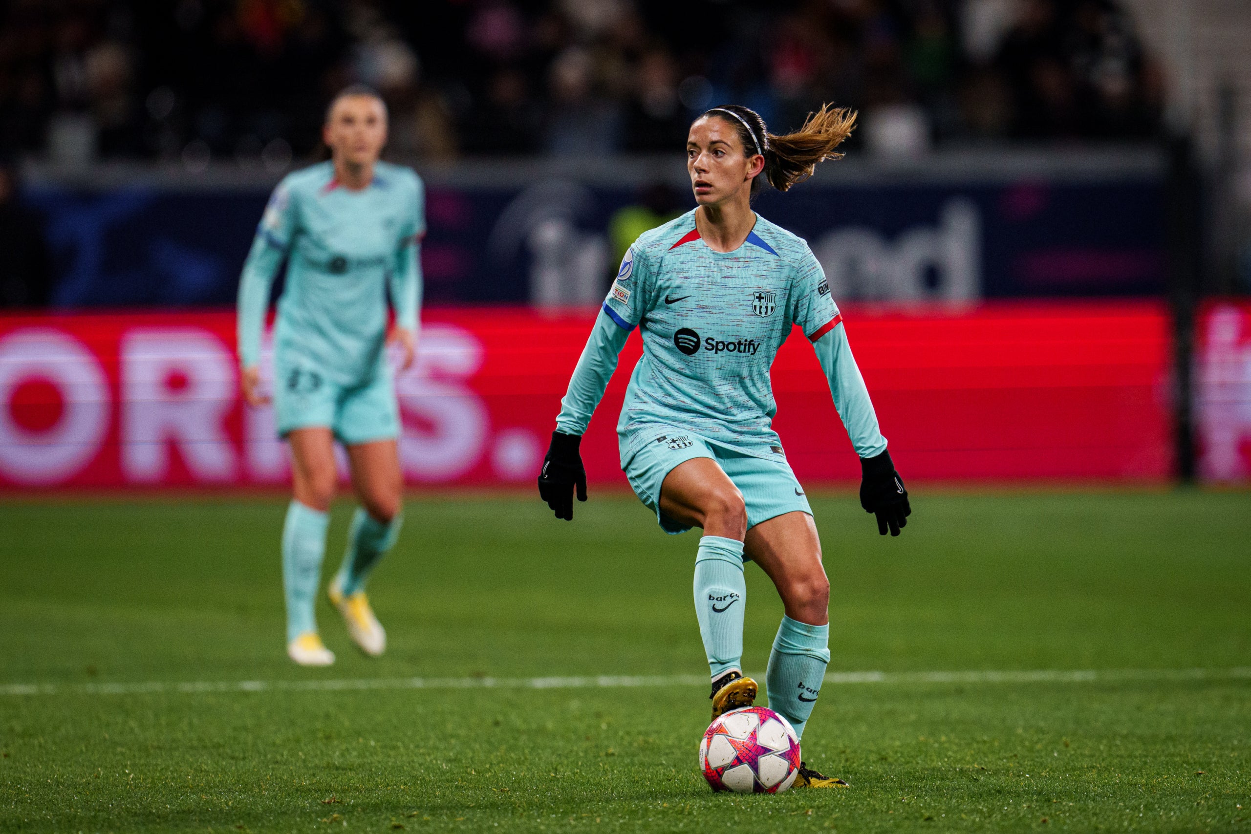 Aitana, durant el partit contra l'Eintracht | FC Barcelona