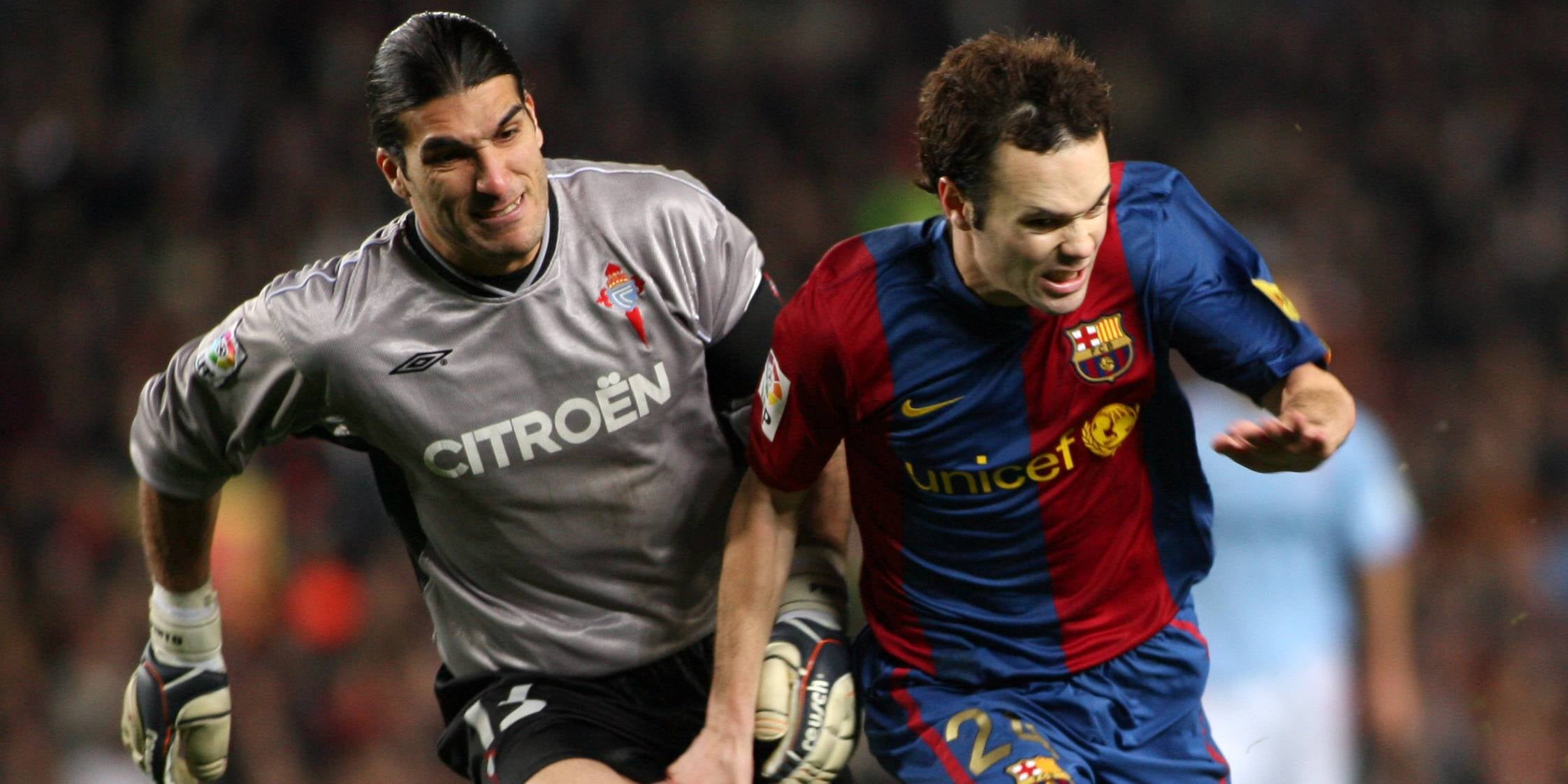 José Manuel Pinto, durant un partit contra el Barça | FC Barcelona