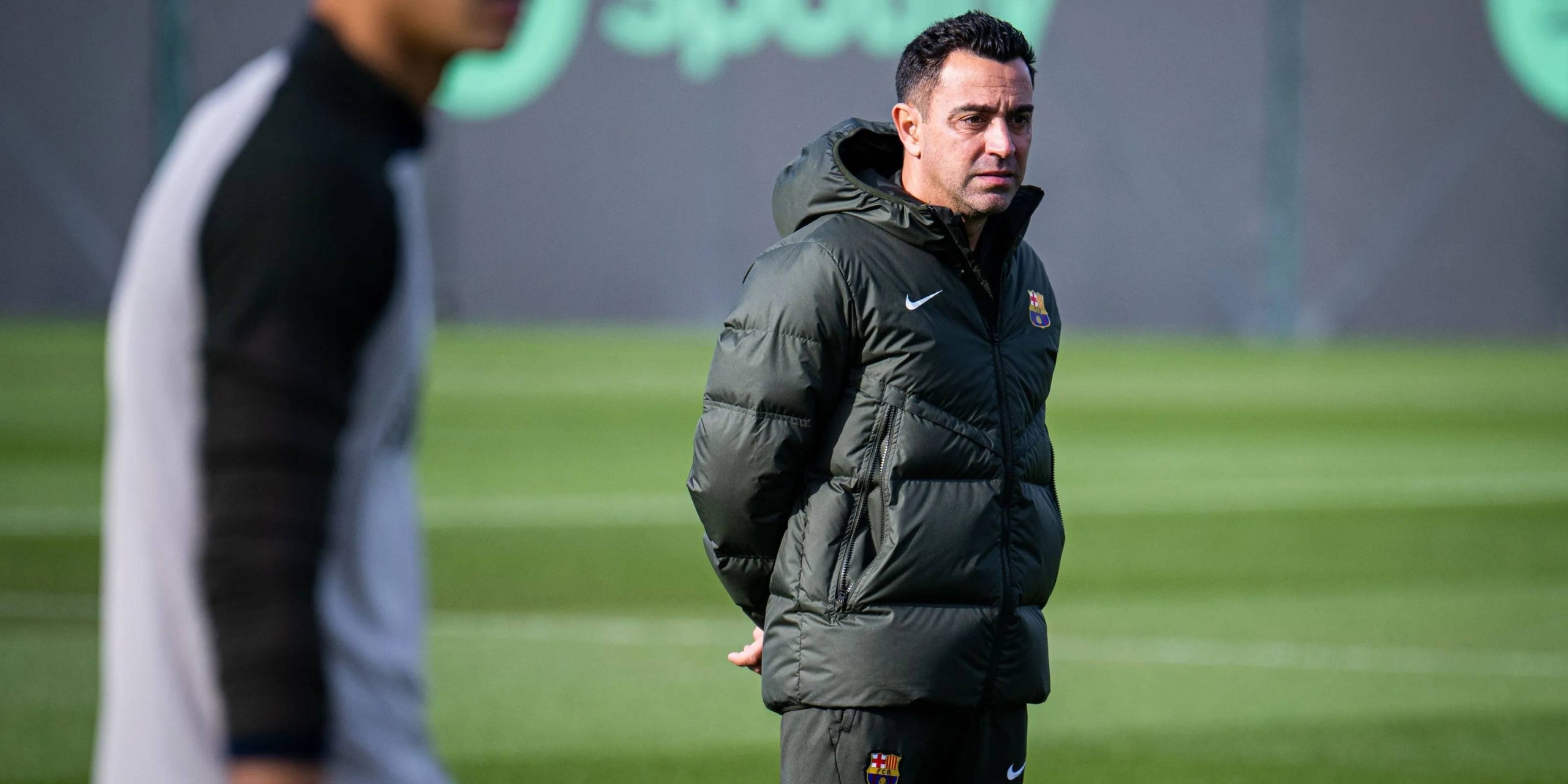 Xavi Hernádez, durante un entrenamiento del Barça | FC Barcelona