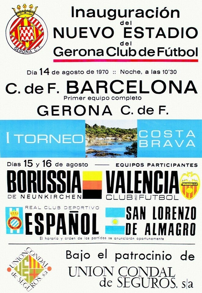 El Girona va inaugurar Montilivi l'any 1970 | Girona FC