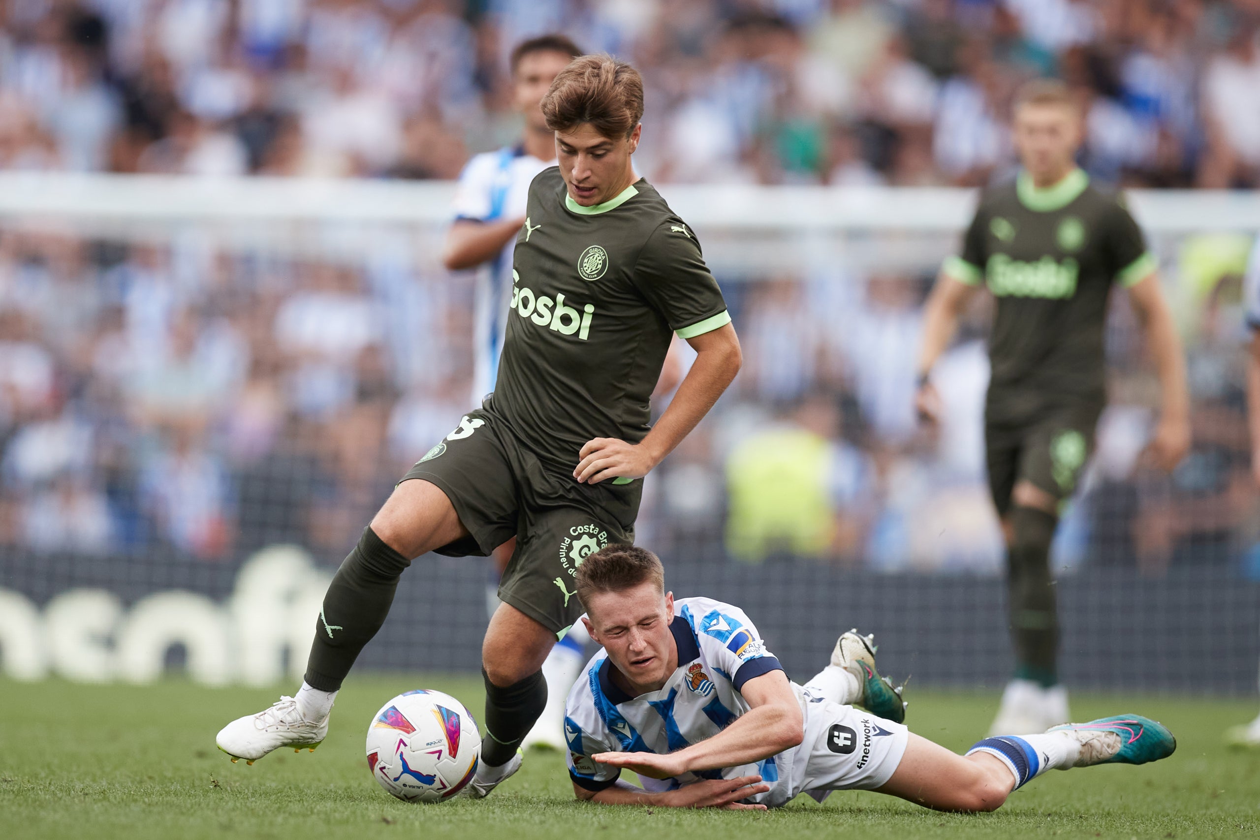 Pablo Torre, durant un partit amb el Girona | Europa Press