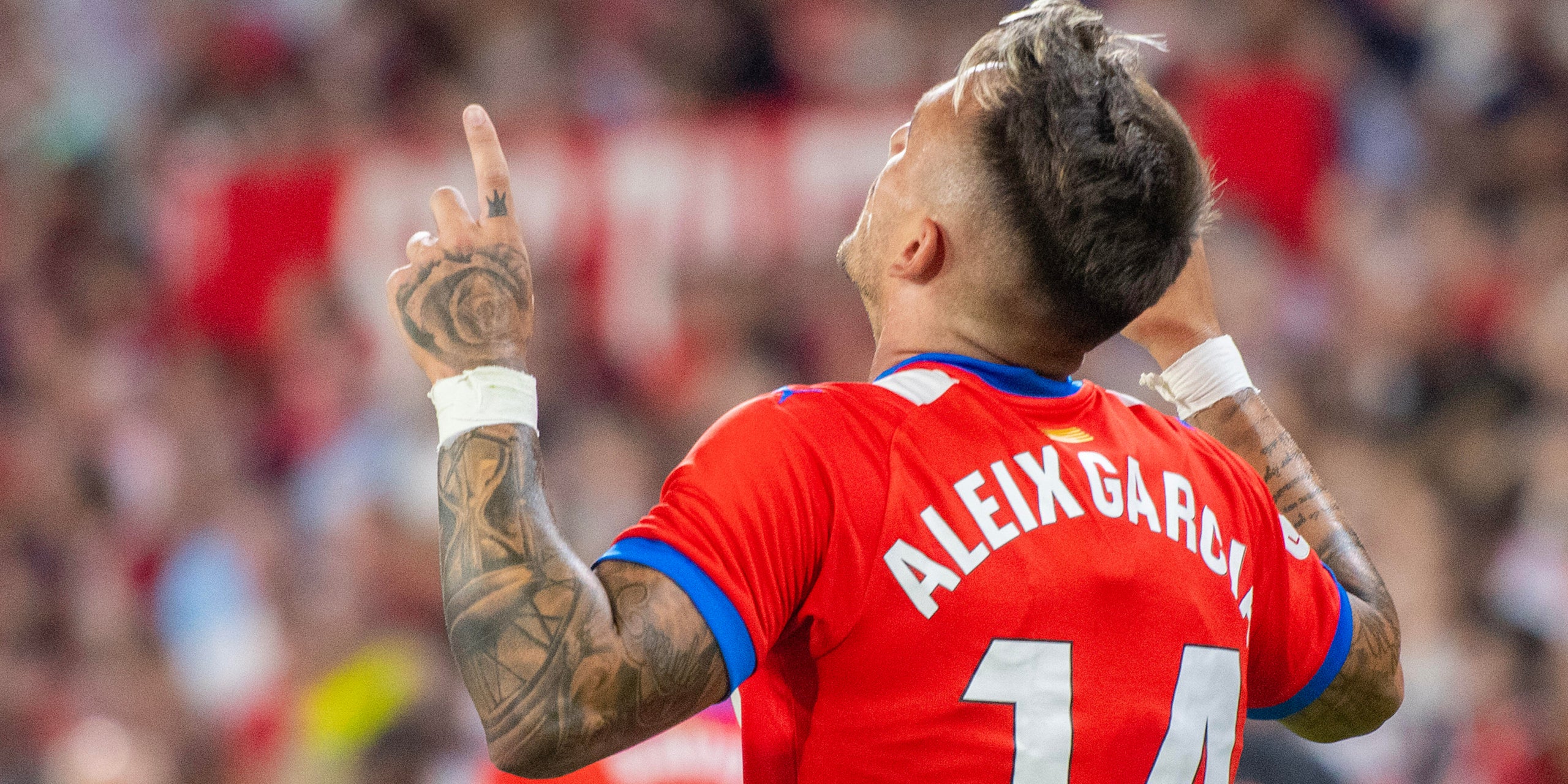 Aleix Garcia, durant un partit amb el Girona | Europa Press