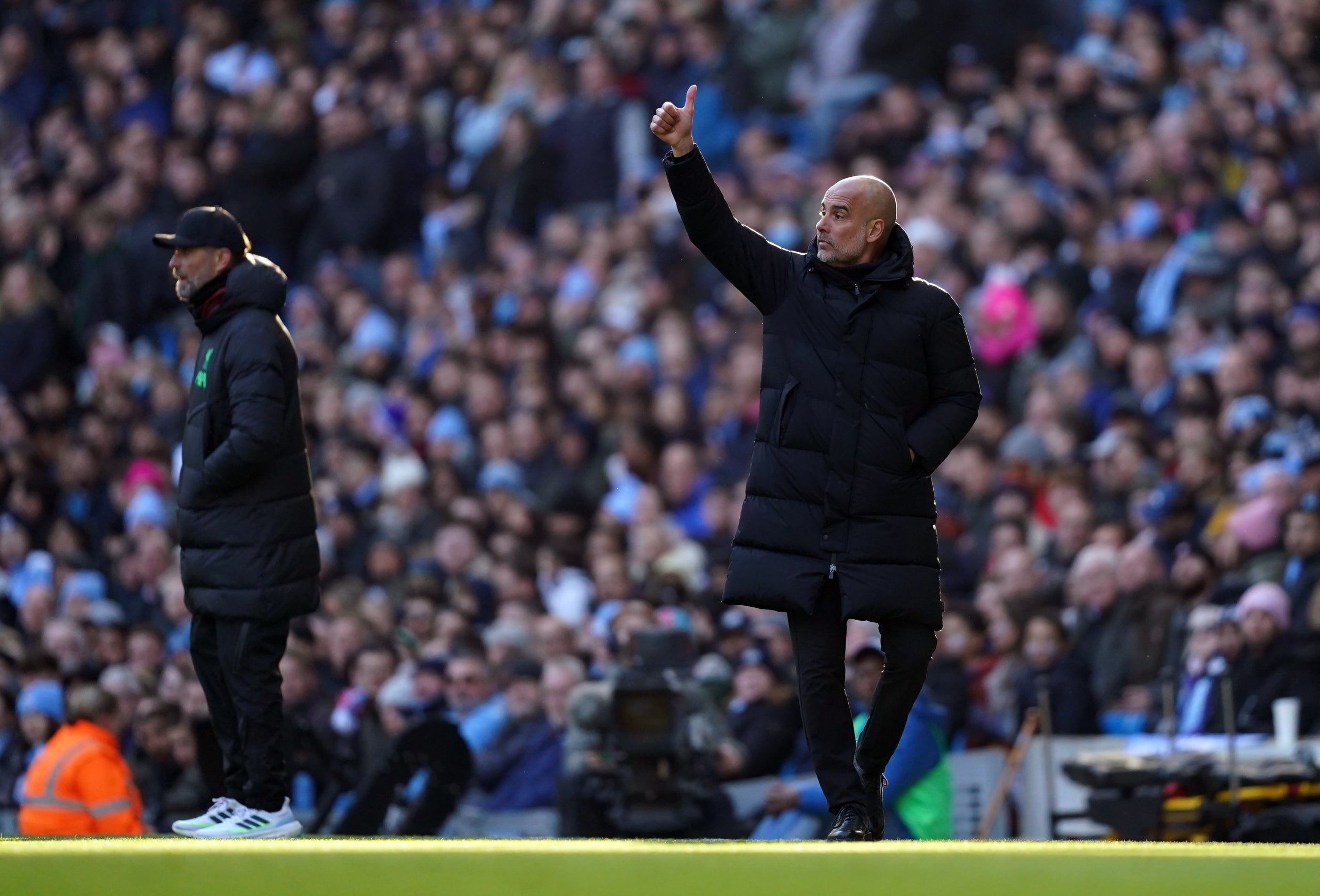 Pep Guardiola , entrenador del Manchester City | Europa Press