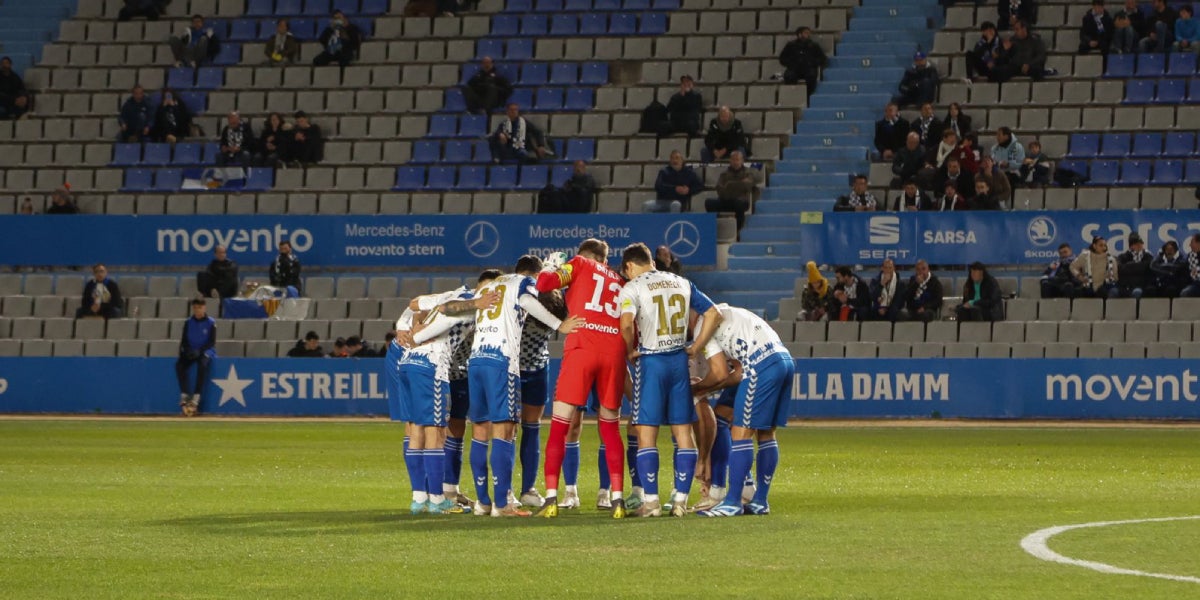 Jugadores del Sabadell en una imagen de archivo | CE Sabadell