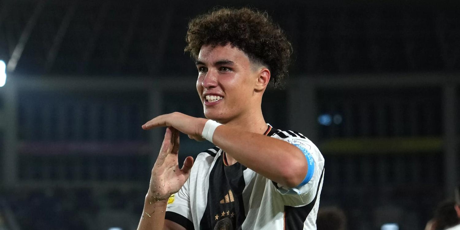 Noah Darvich, celebrando un gol en la final contra Francia | Fifa.com