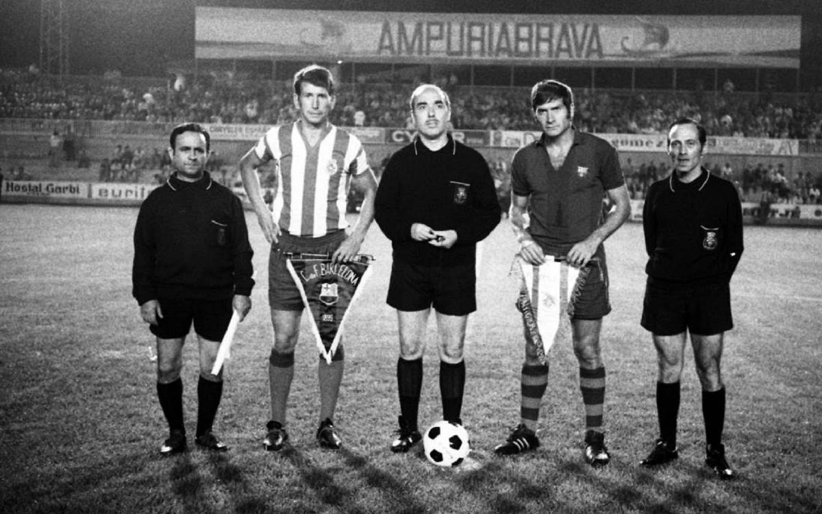 El Barça va ser el convidat de luxe a la inauguració de Montilivi | FC Barcelona
