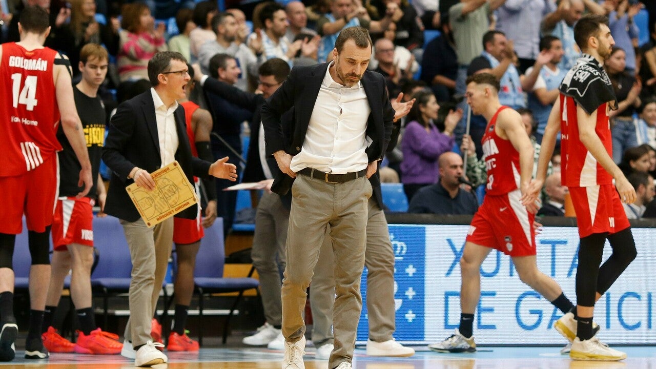 Salva Camps, durant un partit del Girona | ACB