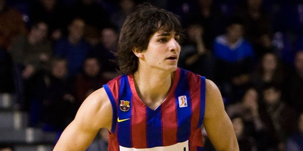 Ricky Rubio, durant la seva primera etapa al Barça | FC Barcelona