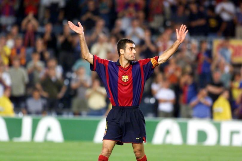 Pep Guardiola, con la primera camiseta Nike del Barça | FC Barcelona