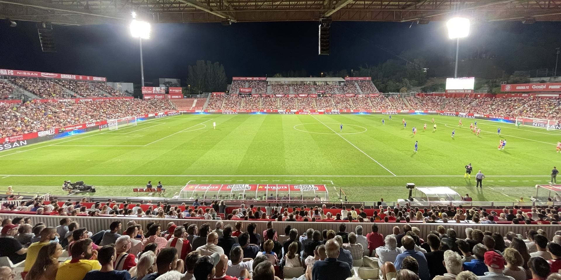 Montilivi, durante un partido del Girona | Girona FC