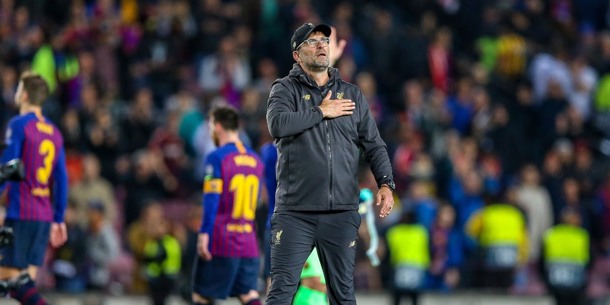 Jürgen Klopp al Camp Nou en una imatge d'arxiu | Europa Press