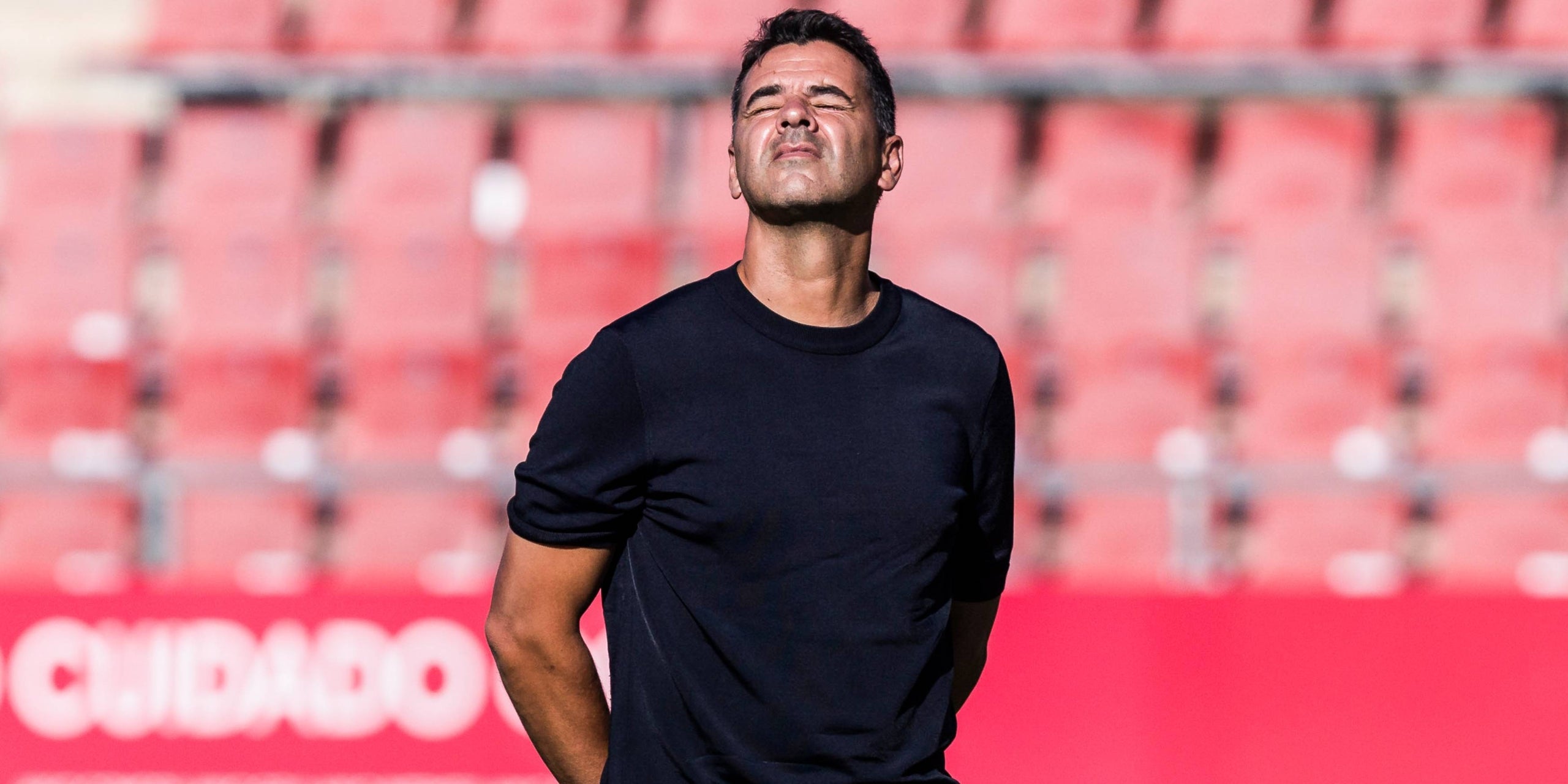 Míchel Sánchez, entrenador del Girona | Europa Press
