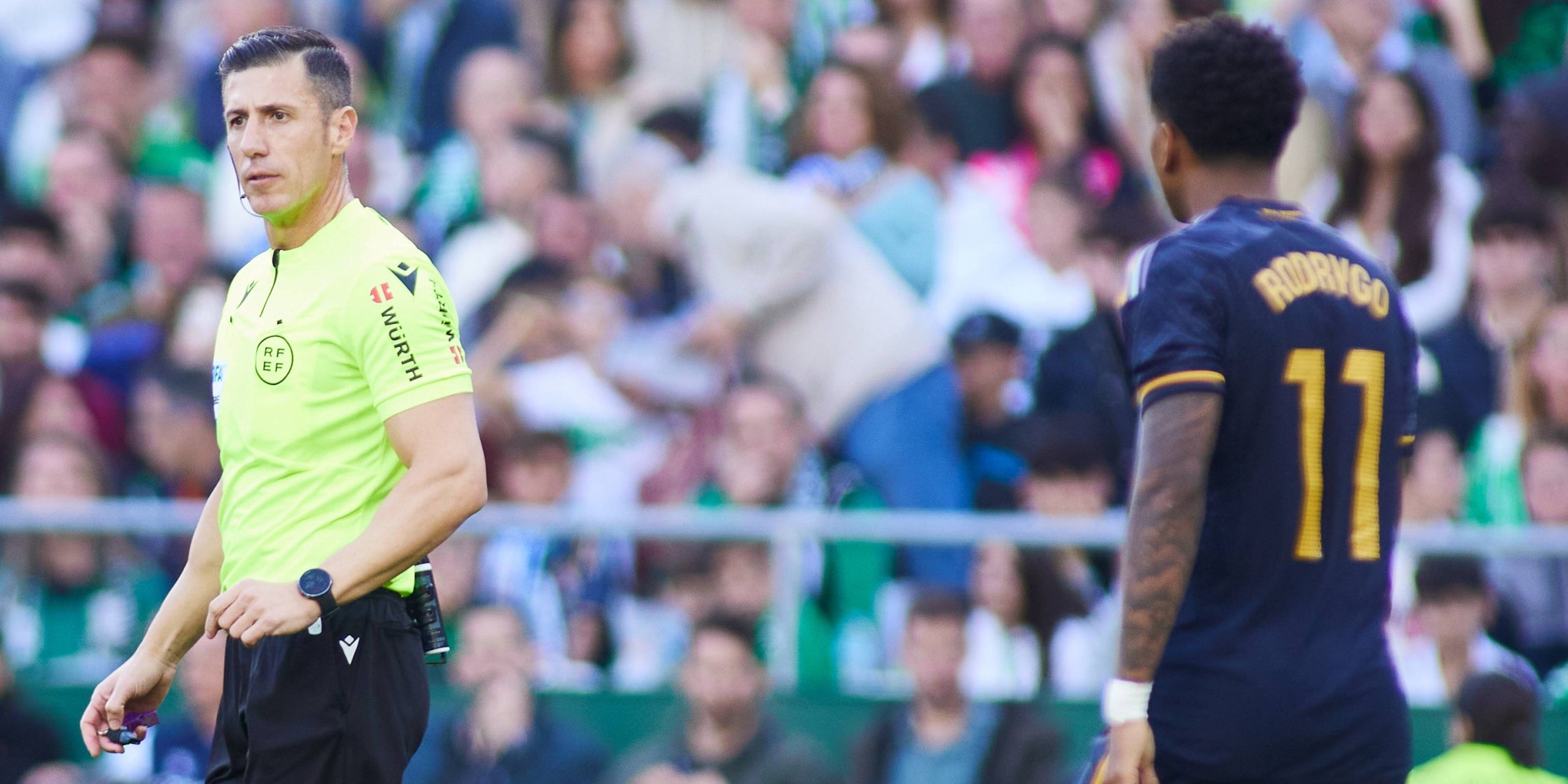 Soto Grado, amb Rodrygo, jugador que no va expulsar | Europa Press