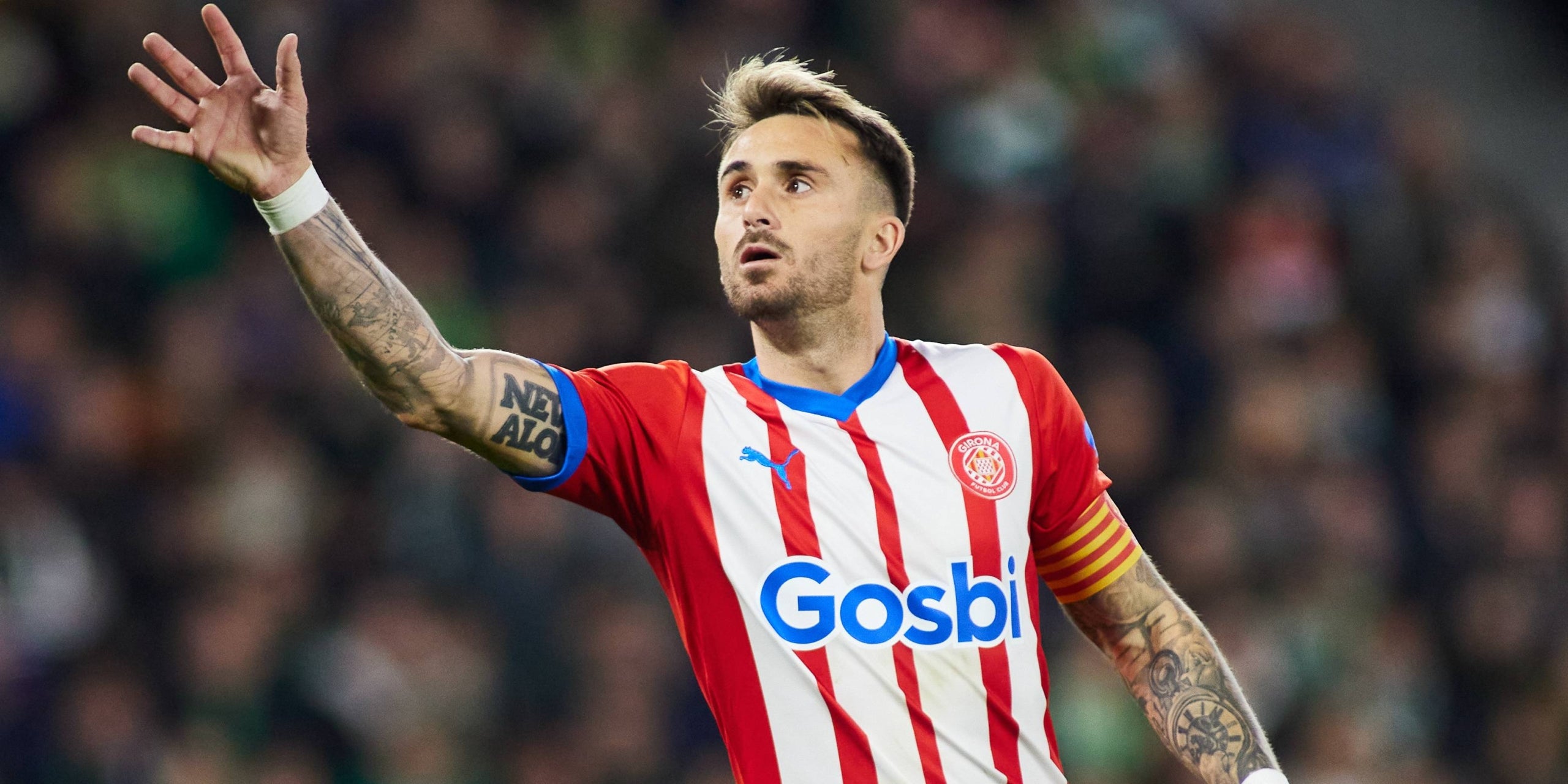 Aleix Garcia, durant un partit amb el Girona | Europa Press