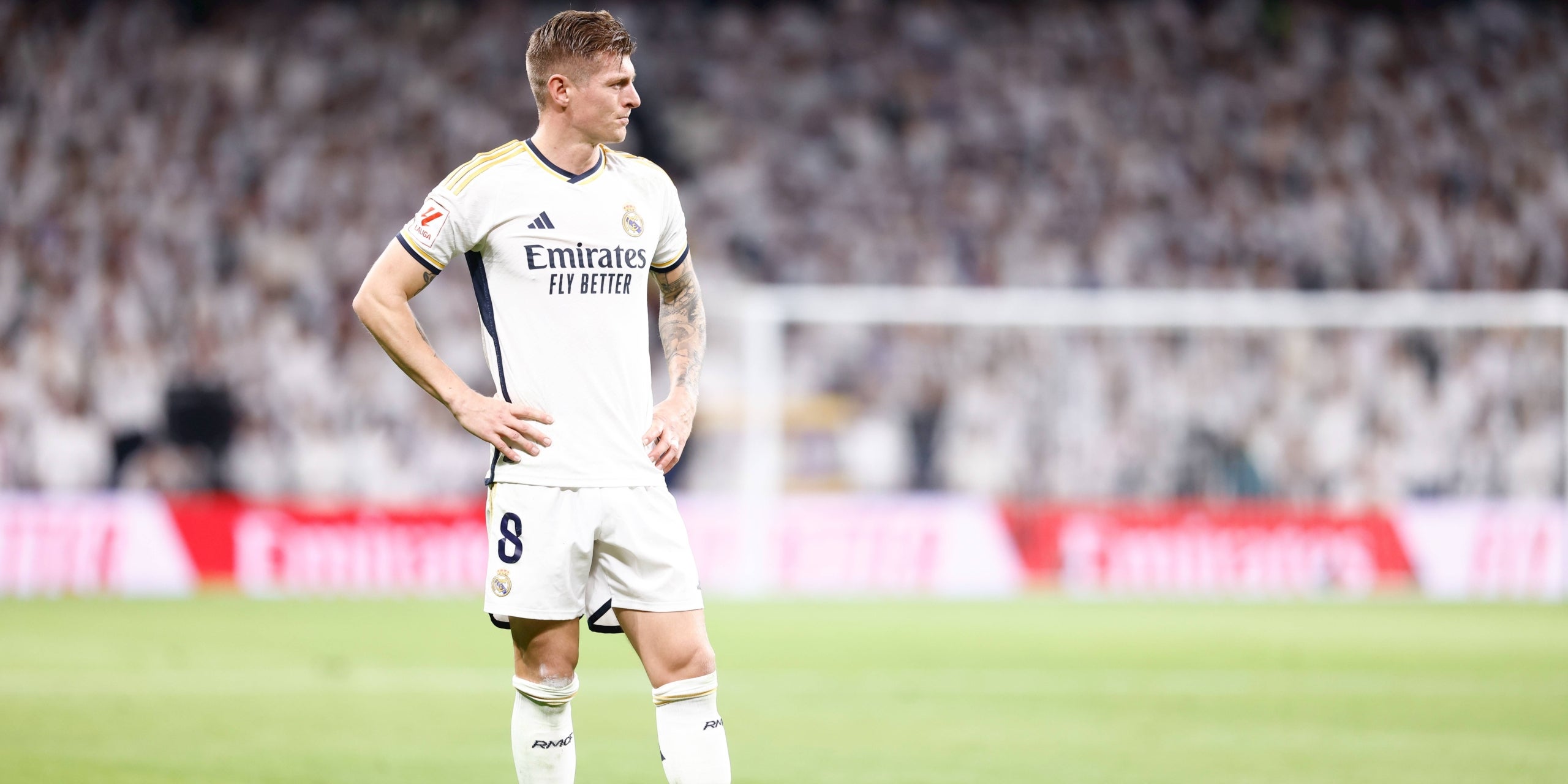 Toni Kroos, durant un partit del Reial Madrid | Europa Press