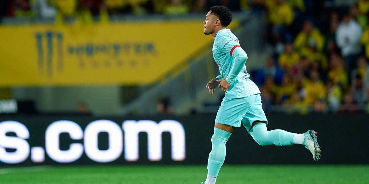 Vitor Roque ha debutat com a jugador del Barça a Las Palmas | Europa Press