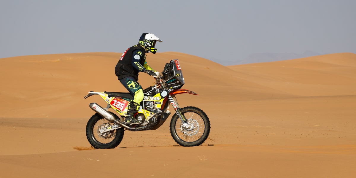 Carles Falcón, durant el Dakar | Europa Press