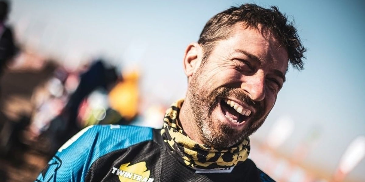 Carles Falcón, durant el Dakar de 2022 | Europa Press