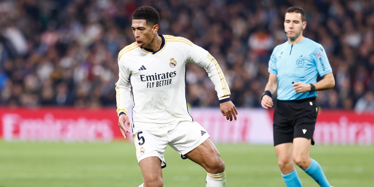 Bellingham, durant el Madrid-Almeria | Europa Press