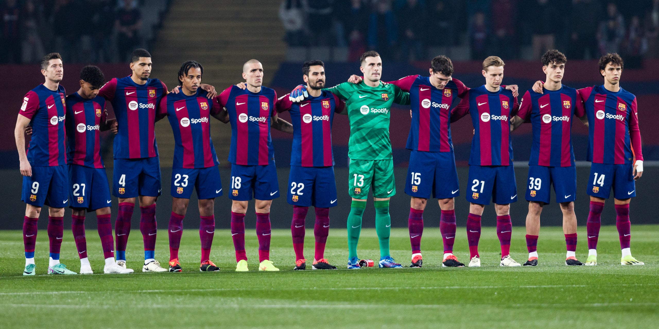 El once titular del Barça contra el Villarreal | Europa Press