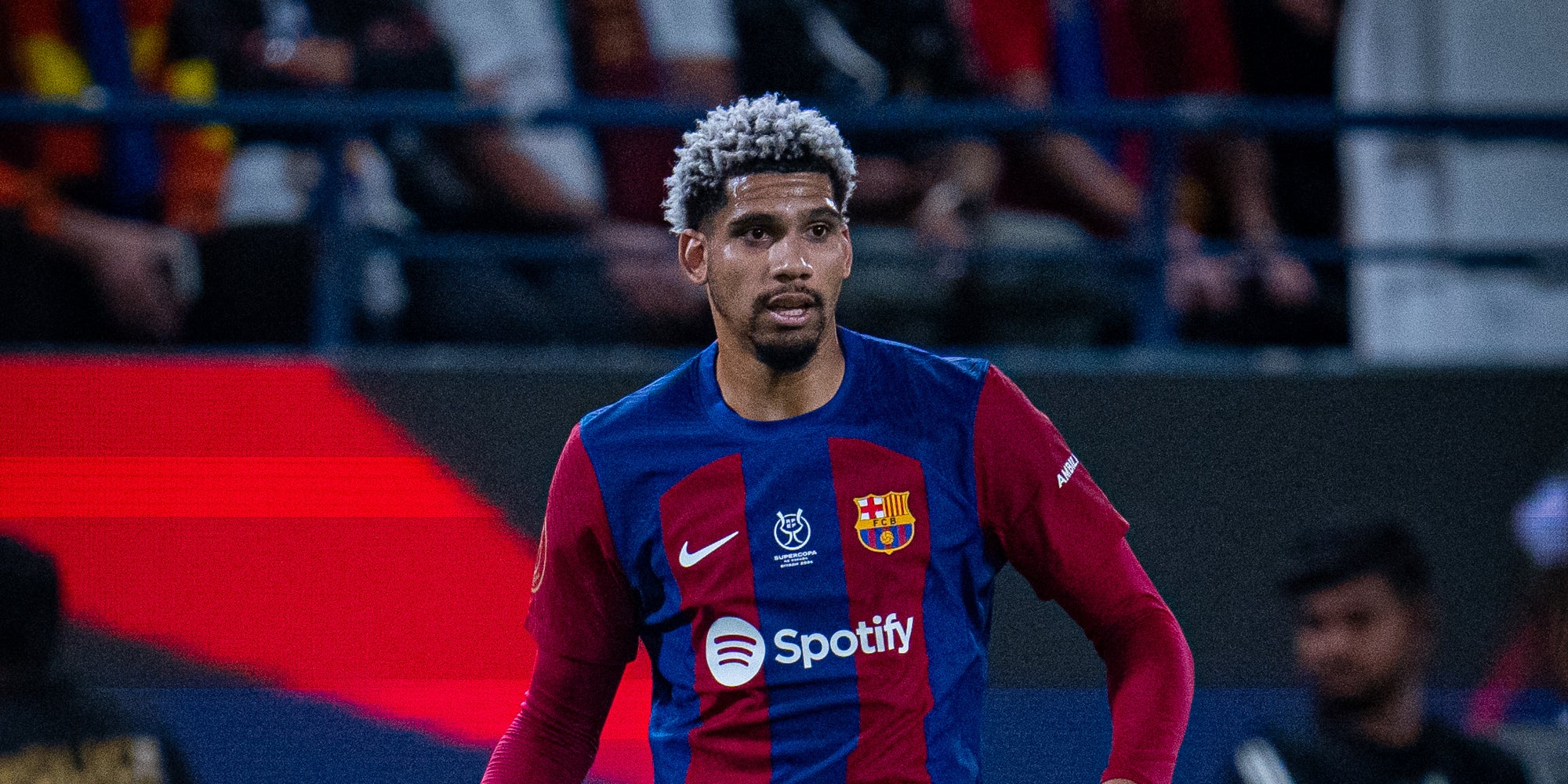 Araujo, durante un partido del Barça | FC Barcelona