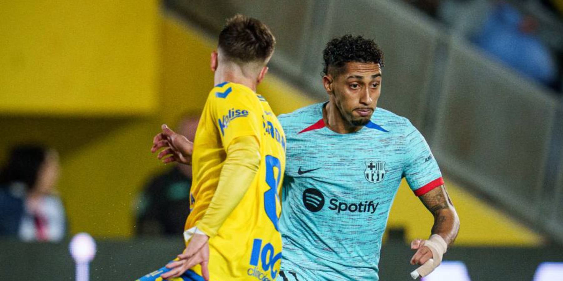 Raphinha, jugador del FC Barcelona en el duel contra el Las Palmas | FC Barcelona