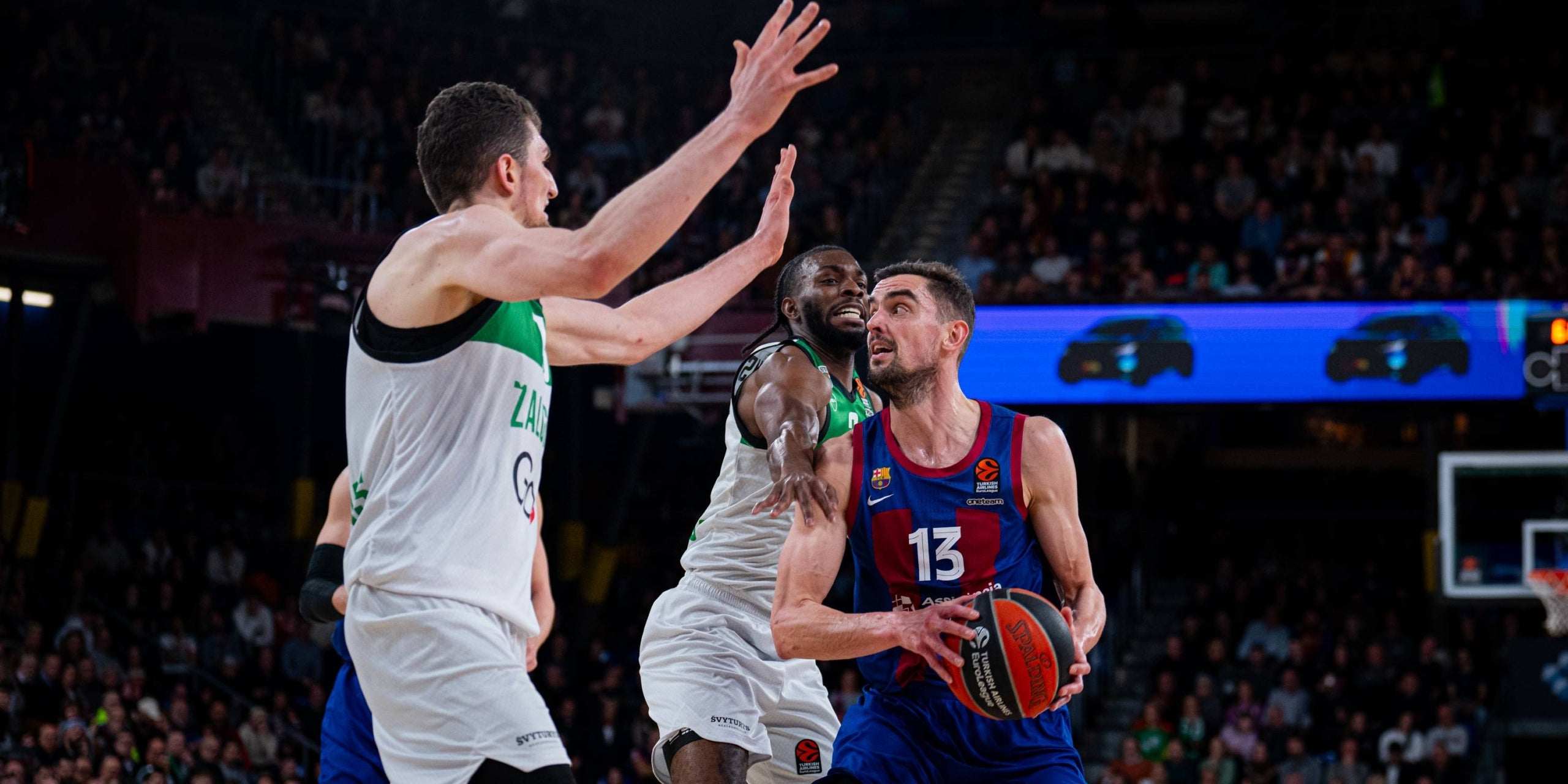 Satoransky durant el partit contra el Zalguiris | FC Barcelona