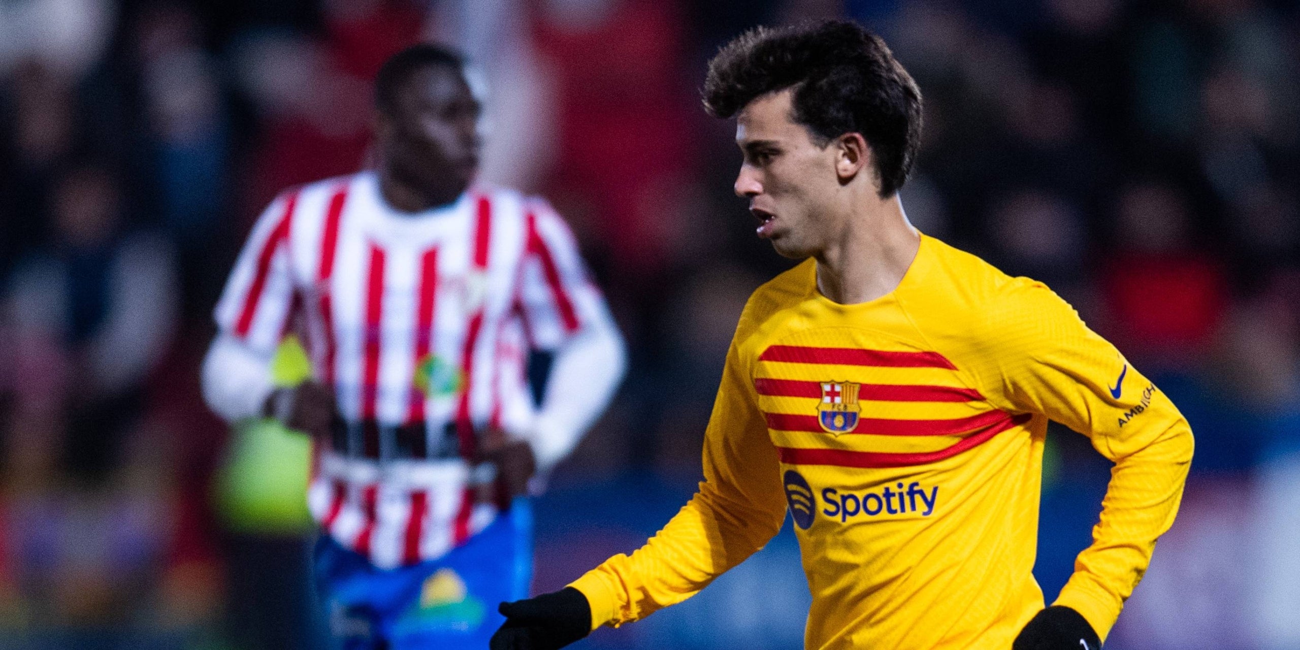 Joao Félix, durant el Barbastre-Barça de la temporada passada | FC Barcelona