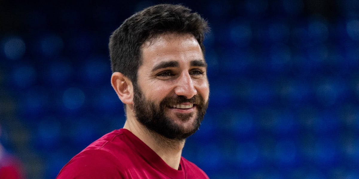 Ricky Rubio durant el seu primer entrenament amb el Barça | FC Barcelona