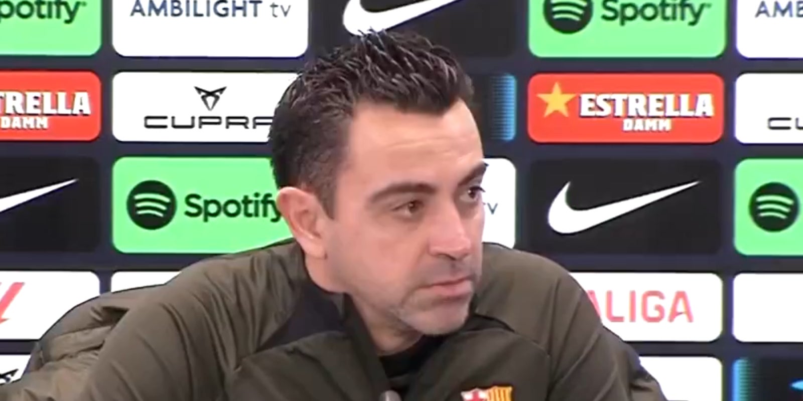 Xavi Hernández, durante la rueda de prensa previa al partido contra el Betis | @FCBarcelona