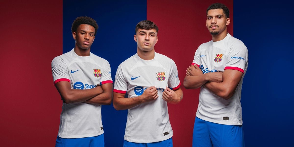 La segona equipació del Barça de la temporada 2023/24 | @FCBarcelona